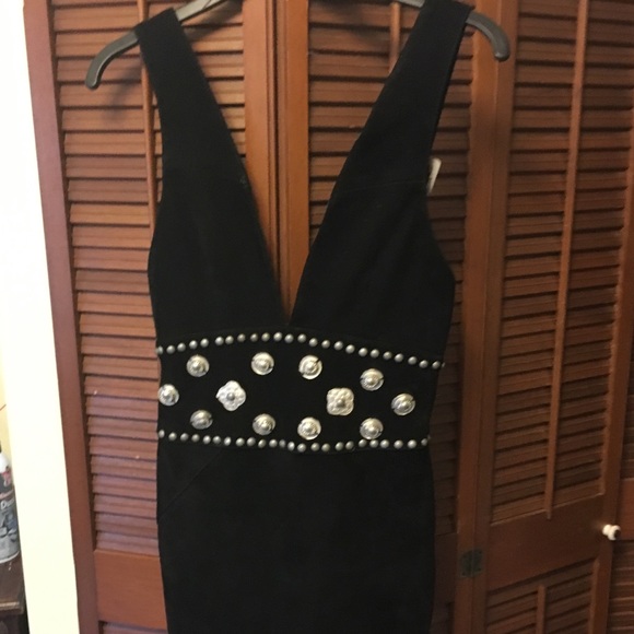 NWOT Nasty Gal suede mini dress - Picture 5 of 7